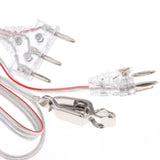 Maxbell Professional Fencing Body Cords Simple Using Three Pin Plug for Sports Foil Clear