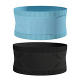 Maxbell Fashion Running Waist Money Belt Waist Pack for Women Men Outdoors Sports S blue