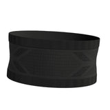 Maxbell Fashion Running Waist Money Belt Waist Pack for Women Men Outdoors Sports M black