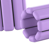 Maxbell 1 Pair Wearable Wrist Ankle Weights Running Dance Cardio Adjustable Yoga Violet