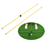 Maxbell Golf Alignment Sticks Practice aid Swing Trainer for Kids Beginner The Cross