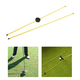 Maxbell Golf Alignment Sticks Practice aid Swing Trainer for Kids Beginner T Shaped