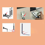 Maxbell Kayak Storage Hook Hanger Shelf Holder Canoe Car Roof Box Wall Mount Rack