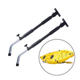 Maxbell Kayak Storage Rack Wall Mounted Hanger Paddle Holder Adjustable for Outdoor