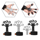 Maxbell Finger Exerciser Stretcher Adults Power Exercise Athlete Finger Strengthener 1Pc Black