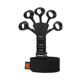 Maxbell Finger Exerciser Stretcher Adults Power Exercise Athlete Finger Strengthener 1Pc Black