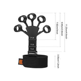 Maxbell Finger Exerciser Stretcher Adults Power Exercise Athlete Finger Strengthener 1Pc Black