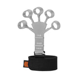 Maxbell Finger Exerciser Stretcher Adults Power Exercise Athlete Finger Strengthener 1Pc Gray