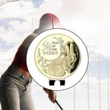 Maxbell Fashion Golf Ball Marker Women Men Golfer Hat Clip Detachable Ballmarker