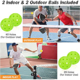 Maxbell Pickleball Paddles Set Racquets for Indoor or Outdoor for Adults Kids