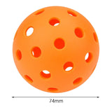 Maxbell Pickleball Ball Durable for Indoor Outdoor Training Pickleball Accessories Orange