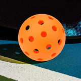 Maxbell Pickleball Ball Durable for Indoor Outdoor Training Pickleball Accessories Orange