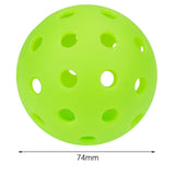Maxbell Pickleball Ball Durable for Indoor Outdoor Training Pickleball Accessories Green