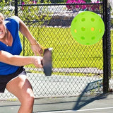 Maxbell Pickleball Ball Durable for Indoor Outdoor Training Pickleball Accessories Green
