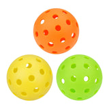 Maxbell Golf Balls Airflow Hollow Lightweight Practice Golf Balls for Backyard Orange