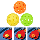 Maxbell Golf Balls Airflow Hollow Lightweight Practice Golf Balls for Backyard Orange