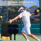 Maxbell Premium Pickleball Paddles Set Nonslip Grip with Carry Bag Portable Racquets Star Cluster
