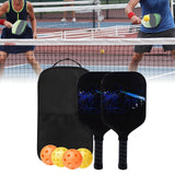 Maxbell Premium Pickleball Paddles Set Nonslip Grip with Carry Bag Portable Racquets Star Cluster
