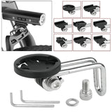 Maxbell Bike Flashlight Holder Center Fork Bicycle Headlight Bracket for Cycling B03S01