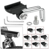 Maxbell Bike Flashlight Holder Center Fork Bicycle Headlight Bracket for Cycling B03B05