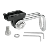 Maxbell Bike Flashlight Holder Center Fork Bicycle Headlight Bracket for Cycling B03B06