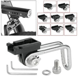 Maxbell Bike Flashlight Holder Center Fork Bicycle Headlight Bracket for Cycling B03B06