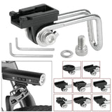 Maxbell Bike Flashlight Holder Center Fork Bicycle Headlight Bracket for Cycling B03B06