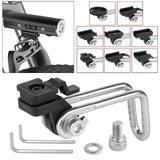 Maxbell Bike Flashlight Holder Center Fork Bicycle Headlight Bracket for Cycling B03B08