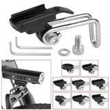 Maxbell Bike Flashlight Holder Center Fork Bicycle Headlight Bracket for Cycling B03B09