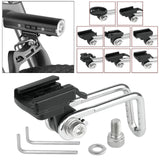 Maxbell Bike Flashlight Holder Center Fork Bicycle Headlight Bracket for Cycling B03B10