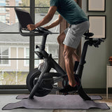 Maxbell Exercise Bike Mat Sweat Stationary Bike Mat for Treadmill Carpet