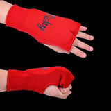 Maxbell Elastic Hand Wraps Comfortable Inner Gloves for Boxing for Martial Arts Red Small