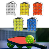 Maxbell 12 Pieces Pickleball Balls Competition Ball for Sanctioned Tournament Play White