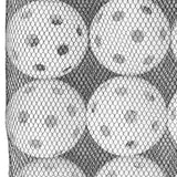 Maxbell 12 Pieces Pickleball Balls Competition Ball for Sanctioned Tournament Play White