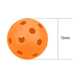 Maxbell 12 Pieces Pickleball Balls Competition Ball for Sanctioned Tournament Play Orange