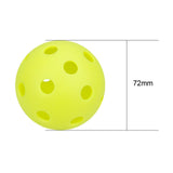 Maxbell 12 Pieces Pickleball Balls Competition Ball for Sanctioned Tournament Play Green