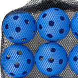 Maxbell 12 Pieces Pickleball Balls Competition Ball for Sanctioned Tournament Play Blue