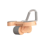Maxbell Ab Roller Wheel Body Building Abdominal Core Trainer Ab Machine and Knee Mat Orange