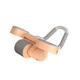 Maxbell Ab Roller Wheel Body Building Abdominal Core Trainer Ab Machine and Knee Mat Orange