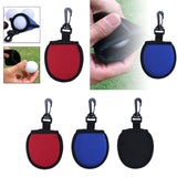 Maxbell Golf Ball Cleaner Pouch Protector for Protecting Golf Balls Sports Red