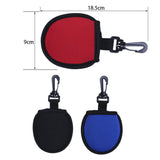 Maxbell Golf Ball Cleaner Pouch Protector for Protecting Golf Balls Sports Red