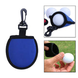 Maxbell Golf Ball Cleaner Pouch Protector for Protecting Golf Balls Sports Blue