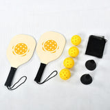 Maxbell Professional Pickleball Set Player Paddle Racquets with Ball Pickers 4 Balls
