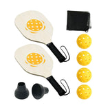 Maxbell Professional Pickleball Set Player Paddle Racquets with Ball Pickers 4 Balls