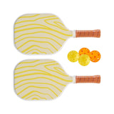 Maxbell Pickleball Paddle Set Includes 2 Rackets 4 Pickleballs for Outdoor Beginners