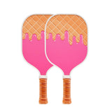 Maxbell Pickleball Paddle Set Includes 2 Rackets 4 Pickleballs for Sports Beginners