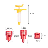 Maxbell Bike Oil Change Tool for Biking Cycling Repair Part Accessories Red