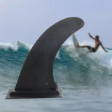Maxbell Surfing Fin with Base Quick Release for Surfing Longboard Paddle Board