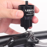 Maxbell Bicycle Road Bike Brake Oil Bleed Kit Tool Bleeding Oil Change Filling Tool Black