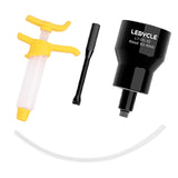 Maxbell Bicycle Road Bike Brake Oil Bleed Kit Tool Bleeding Oil Change Filling Tool Black